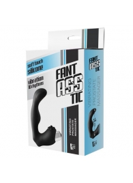 Черный вибромассажер простаты FantASStic Vibrating Prostate Massager - 11,3 см. - Dream Toys - в Шахтах купить с доставкой