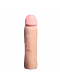 Телесная фаллическая насадка на пенис Magnum Xtender - 23 см. - Blush Novelties - в Шахтах купить с доставкой