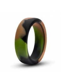 Эрекционное кольцо камуфляжной расцветки Silicone Camo Cock Ring - Blush Novelties - в Шахтах купить с доставкой