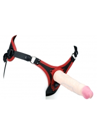 Пояс унисекс UNISEX Style с 2 насадками - LOVETOY (А-Полимер) - купить с доставкой в Шахтах