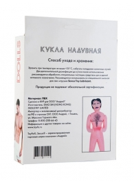 Надувная секс-кукла мужского пола - ToyFa - в Шахтах купить с доставкой