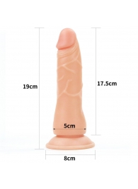 Женский страпон Easy Strapon Set 7.5 - 19 см. - Lovetoy - купить с доставкой в Шахтах