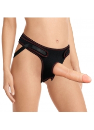 Женский страпон Easy Strapon Set 7.5 - 19 см. - Lovetoy - купить с доставкой в Шахтах