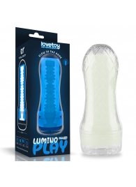 Светящийся в темноте мастурбатор Lumino Play Masturbator Ribbed - Lovetoy - в Шахтах купить с доставкой