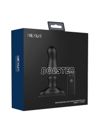 Черный вибростимулятор простаты Nexus Bolster - 12,3 см. - Nexus Range - в Шахтах купить с доставкой