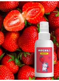 Универсальная смазка с ароматом клубники  Москва Вкусная  - 100 мл. - Москва - купить с доставкой в Шахтах