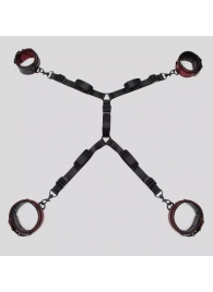 Изысканный набор фиксаций на кровати Reversible Under Mattress Restraint Set - Fifty Shades of Grey - купить с доставкой в Шахтах