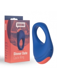 Синее эрекционное кольцо RRRING Dinner Date Cock Ring - FeelzToys - в Шахтах купить с доставкой