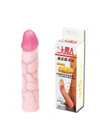 Удлиняющая насадка на пенис Deep Love - 21,5 см. - Baile - в Шахтах купить с доставкой