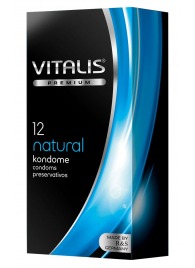 Классические презервативы VITALIS PREMIUM natural - 12 шт. - Vitalis - купить с доставкой в Шахтах