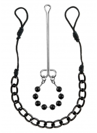 Интимные украшения с бусинами NIPPLE   CLIT JEWELRY - Pipedream - купить с доставкой в Шахтах