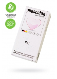 Супертонкие презервативы Masculan Pur - 10 шт. - Masculan - купить с доставкой в Шахтах