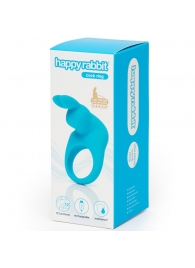 Голубое эрекционное виброкольцо Happy Rabbit Rechargeable Rabbit Cock Ring - Happy Rabbit - в Шахтах купить с доставкой