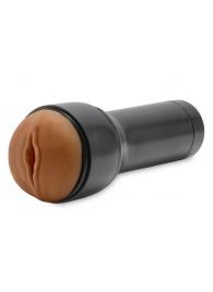 Коричневый мастурбатор-вагина Feel Stroker - Kiiroo - в Шахтах купить с доставкой