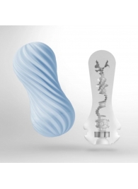 Мастурбатор Tenga Flex Bubbly Blue - Tenga - в Шахтах купить с доставкой