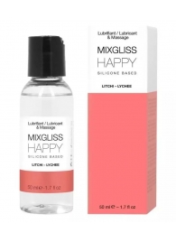 Смазка на силиконовой основе Mixgliss Happy - 50 мл. - Mixgliss - купить с доставкой в Шахтах