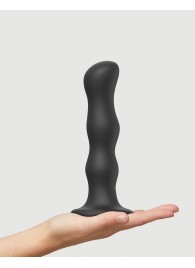 Черная насадка Strap-On-Me Dildo Geisha Balls size XL - Strap-on-me - купить с доставкой в Шахтах
