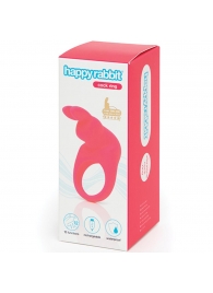Розовое эрекционное виброкольцо Happy Rabbit Rechargeable Rabbit Cock Ring - Happy Rabbit - в Шахтах купить с доставкой
