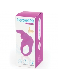 Фиолетовое эрекционное виброкольцо Happy Rabbit Rechargeable Rabbit Cock Ring - Happy Rabbit - в Шахтах купить с доставкой