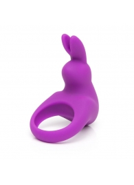 Фиолетовое эрекционное виброкольцо Happy Rabbit Rechargeable Rabbit Cock Ring - Happy Rabbit - в Шахтах купить с доставкой