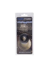 Чёрное эрекционное кольцо Gladiator - Bathmate - в Шахтах купить с доставкой