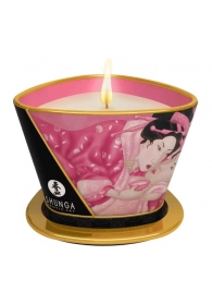 Массажная свеча Rose Petals с ароматом розы - 170 мл. - Shunga - купить с доставкой в Шахтах