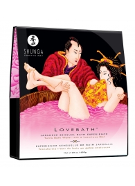 Соль для ванны Lovebath Dragon Fruit, превращающая воду в гель - 650 гр. - Shunga - купить с доставкой в Шахтах