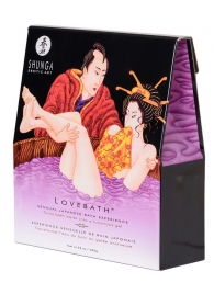 Соль для ванны Lovebath Sensual lotus, превращающая воду в гель - 650 гр. - Shunga - купить с доставкой в Шахтах