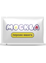 Универсальная смазка с ароматом персика и манго  Москва Вкусная  - 10 мл. - Москва - купить с доставкой в Шахтах