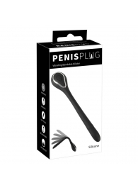 Черный гибкий уретральный стимулятор с вибрацией Vibrating Bendable Dilator - 13,5 см. - Orion - купить с доставкой в Шахтах