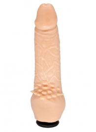 Телесная насадка-фаллос с шипами для массажа клитора - 17,8 см. - LOVETOY (А-Полимер) - купить с доставкой в Шахтах