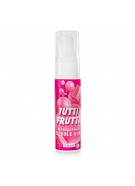 Интимный гель на водной основе Tutti-Frutti Bubble Gum - 30 гр. - Биоритм - купить с доставкой в Шахтах