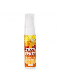 Интимный гель на водной основе Tutti-Frutti  Ванильный пудинг  - 30 гр. - Биоритм - купить с доставкой в Шахтах