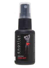 Возбуждающий крем-спрей для мужчин Erotist Vivid Act - 30 мл. - Erotist Lubricants - купить с доставкой в Шахтах