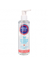 Гель-лубрикант на водной основе Aqua Comfort Aroma с ароматом персика - 195 гр. - Биоритм - купить с доставкой в Шахтах