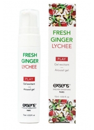 Возбуждающий гель Fresh Ginger Lychee Arousal Gel - 15 мл. - Exsens - купить с доставкой в Шахтах