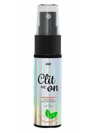 Клиторальный возбуждающий спрей Clit Me On Peppermint - 12 мл. - INTT - купить с доставкой в Шахтах
