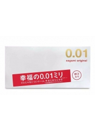 Ультратонкие презервативы Sagami Original 0.01 - 20 шт. - Sagami - купить с доставкой в Шахтах