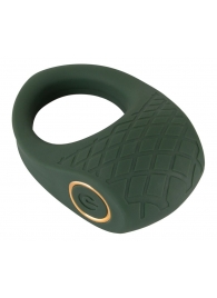 Зеленое эрекционное виброкольцо Luxurious Vibro Cock Ring - Orion - в Шахтах купить с доставкой