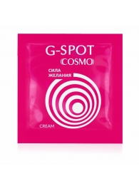 Стимулирующий интимный крем для женщин Cosmo G-spot - 2 гр. - Биоритм - купить с доставкой в Шахтах