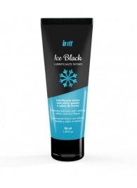 Лубрикант на водной основе Ice Black с ледяным эффектом - 50 мл. - INTT - купить с доставкой в Шахтах