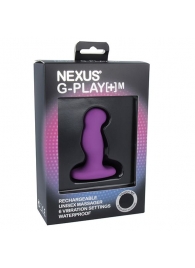 Фиолетовая вибровтулка Nexus G-Play+ M - Nexus Range - в Шахтах купить с доставкой