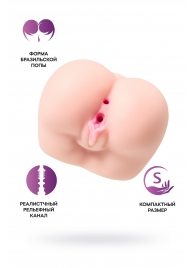 Реалистичный мастурбатор Paula с 2 любовными тоннелями - ToyFa - в Шахтах купить с доставкой