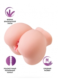 Реалистичный мастурбатор Giovanna - ToyFa - в Шахтах купить с доставкой