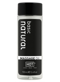 Массажное масло для тела Natural Basic - 100 мл. - HOT - купить с доставкой в Шахтах