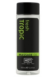 Массажное масло для тела Tropic Fresh - 100 мл. - HOT - купить с доставкой в Шахтах