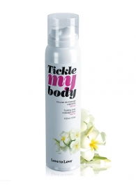 Массажная хрустящая пенка Tickle My Body Monoi с ароматом моной - 150 мл. - Love to Love - купить с доставкой в Шахтах