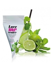 Съедобное согревающее массажное масло Love Me Tender Mojito с ароматом мохито - 10 мл. - Love to Love - купить с доставкой в Шахтах