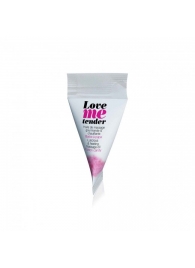 Съедобное согревающее массажное масло Love Me Tender Cotton Candy с ароматом сладкой ваты - 10 мл. - Love to Love - купить с доставкой в Шахтах