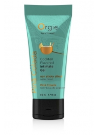 Съедобный интимный гель Orgie Lube Tube Cocktail Pina Colada - 50 мл. - ORGIE - купить с доставкой в Шахтах